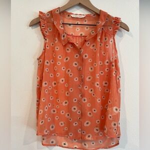 Sunflower chiffon top size in Free(S)
